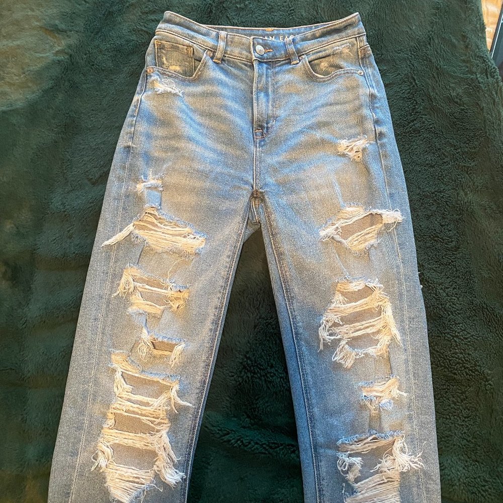 American Eagle Mom Jeans Stretch